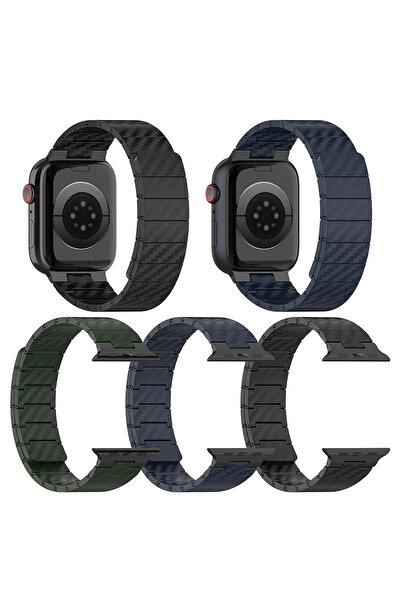 OZBAY TICARET Ozb Watch 45mm Carbon Steel Band - Black 968654132