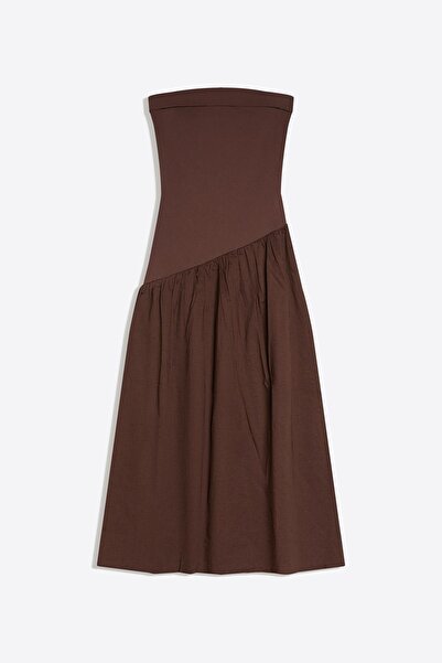 Bershka Bandeau midi elbise