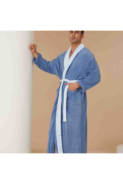 REEFI Classis bathrobe - Blue - XS-S