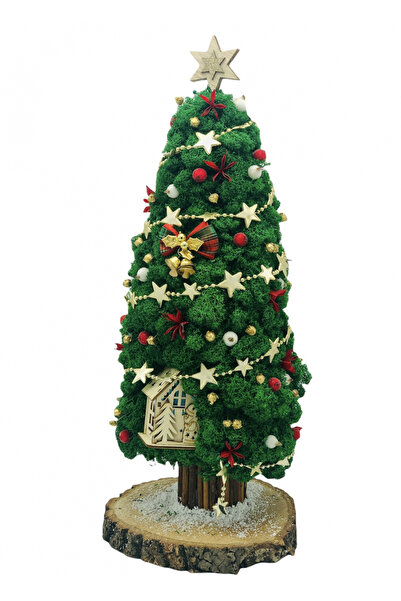 Eventissimi Floral arrangement, 48 cm, stabilized lichens, cryogenic plants, ...