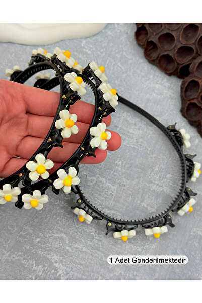 Tgc Aksesuar Çiçek Pens Tokalı Taç