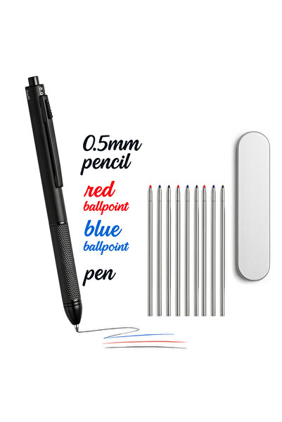 SOFIEV Multifunctional 4 in 1 Gravity pen - SOFIEV®, red, blue, black pen + m...