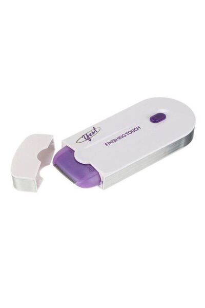 ZanaCasei Portable epilator, with accessories, cordless use, painless, white/...