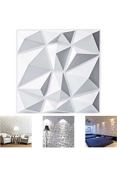 Arabest ألواح جدارية ثلاثية الأبعاد مزخرفة بتصميم ماسي، لتزيين الجدران الداخل...