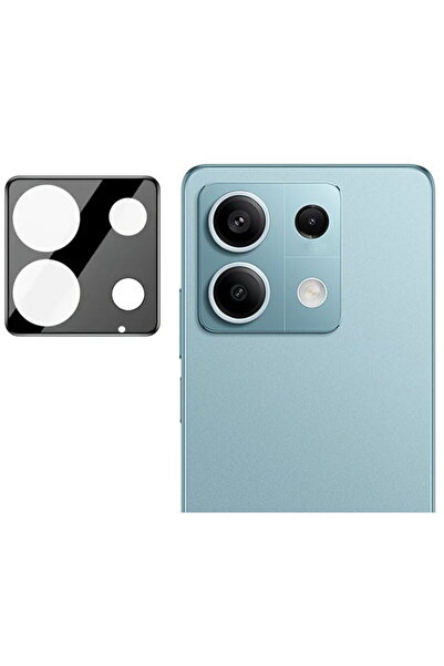 Techsuit Folie Camera pentru Xiaomi Redmi Note 13 5G - Full Camera Glass - Black