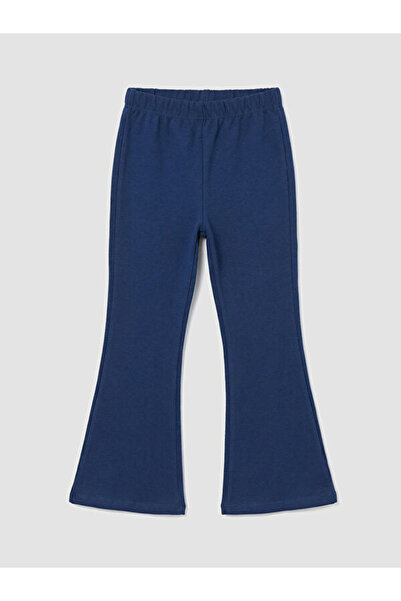 LC Waikiki Rmz Gi̇yi̇m Farkiyla Spanish Leg Girls' Leggings with Waist Cord