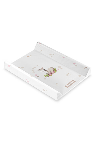 Sensillo Pastel Doe changing mat 70x49 cm with reinforcement, anti-tip protec...