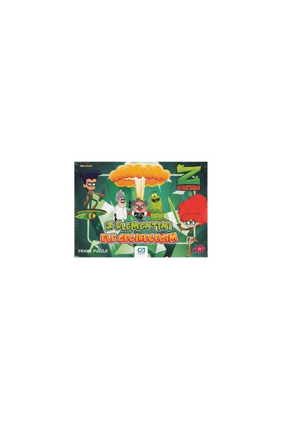 CA Games C&A Games Z Takımı-2 Lisanslı 35 Parça Frame Puzzle