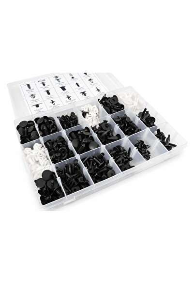 GEBOTOOLS FORD PLASTIC CAR CLIP SET 415 PIECES GEBO TOOLS