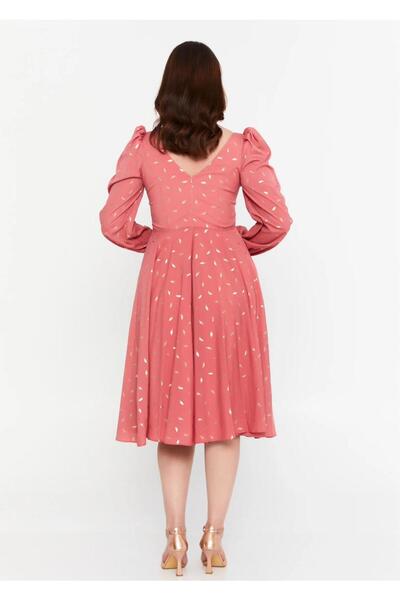 OEM Vefastyle Reyna, rochie midi, pink