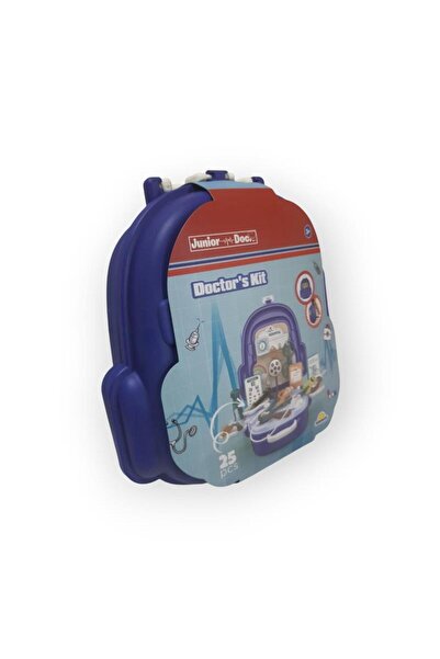 KIZILKAYA Sunman Junior Doc Doctor Set 25 Piece Play Set with Backpack