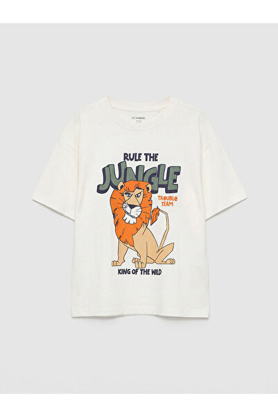 LC Waikiki Özmarka Нова колекция Печатна мъжка тениска