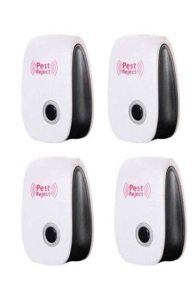M SMART 4-Pack Ultrasonic Pest Repeller for Rats, Cockroaches, Mosquitoes and...