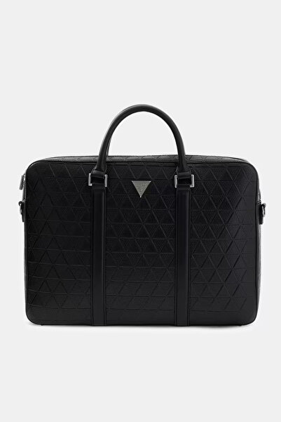 Guess حقيبة تورينو للرجال - أسود