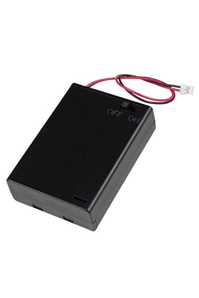 Genel Markalar 3'lü AA Pil Yuvası - JSH PH-2.0 Anahtarlı ve Kapaklı