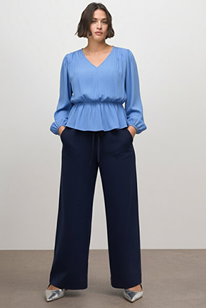 MYLİNE Elastic Waist Blouse