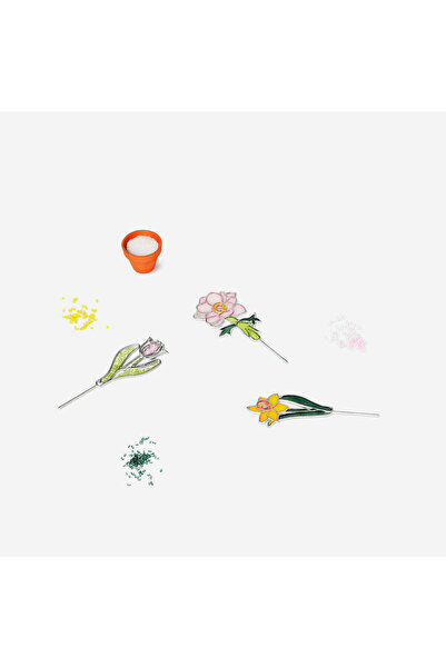 Flying Tiger Copenhagen Kendin Yap Vitray Çiçek Seti