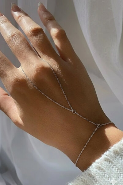 M Miel Women's Elegant Silver Şahmeren