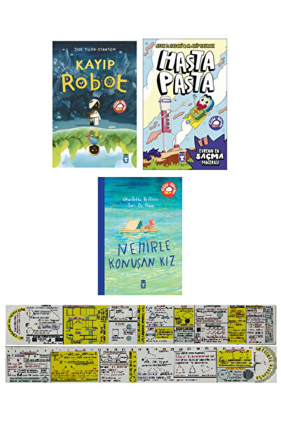 Timaş Çocuk Kayıp Robot + Hasta Pasta + Nehirle Konuşan Kız 3'lü Çizgi Roman ...