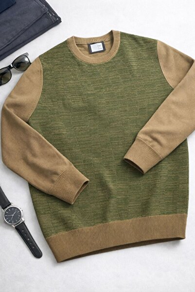 Tony Montana BİSİKLET YAKA DOKULU TRİKO KAZAK T1310