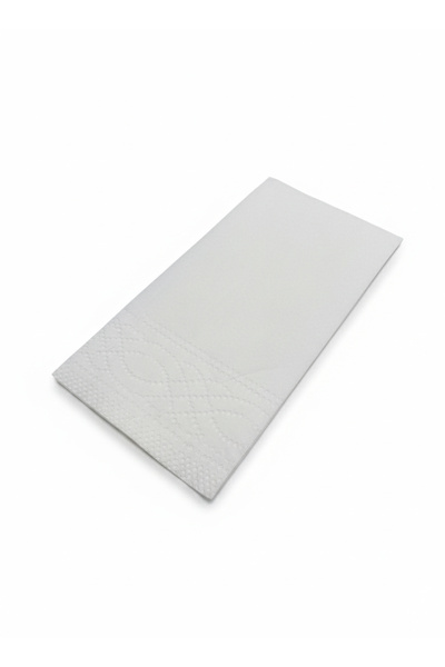 Shopping Faster 1 Adet - Peçete Garson Katlama 24x24 Cm Beyaz