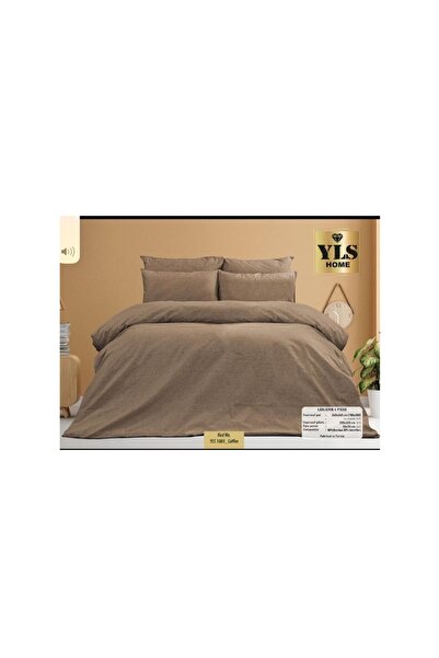 yls home Double bed linen YLS_1005 Coffe - 4 pieces, 2 persons, 220X240 cm