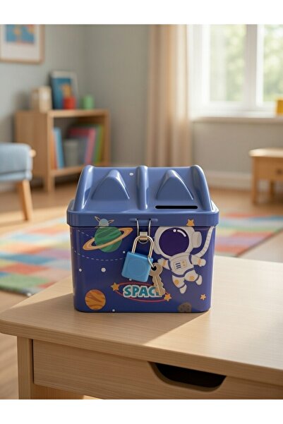 BESTTOYS Metal kumbara kilit anahtarlıklı