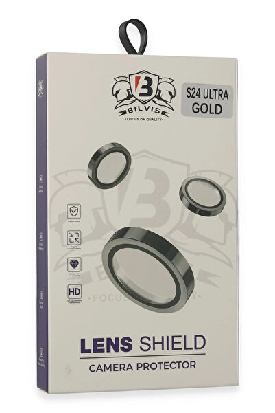 OZBAY TICARET Ozb Samsung Galaxy S24 Ultra Bilvis Titan Kamera Lens - Gold 96...