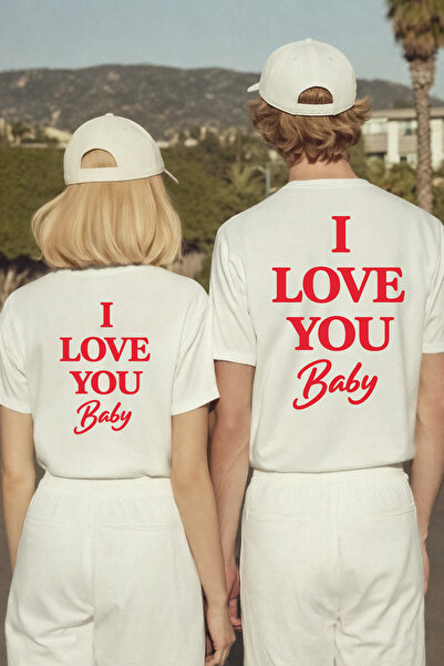 LORVEX Tricou Combinație pentru cupluri 14 februarie Ziua Îndrăgostiților (Va...