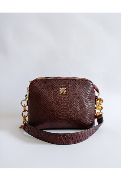 Asel Çanta Women's handbag and shoulder bag with 3 compartments