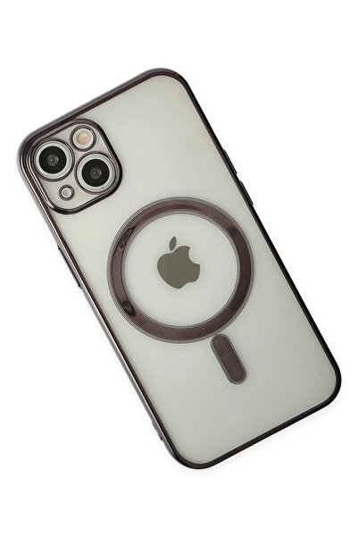 OZBAY TICARET حافظة OZB لهاتف آيفون 14 بلس من السيليكون المغناطيسي الآمن بالل...