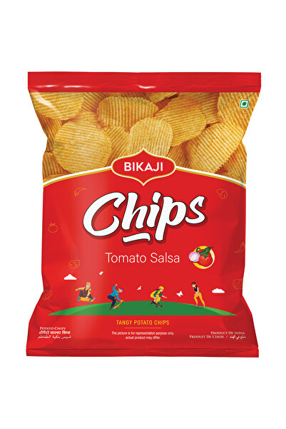 Bikaji رقائق البطاطس بصلصة الطماطم 40 غرام