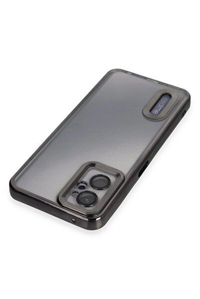 OZBAY TICARET Ozb Realme 9I 4g Case Slot Silicone - Black 968654132