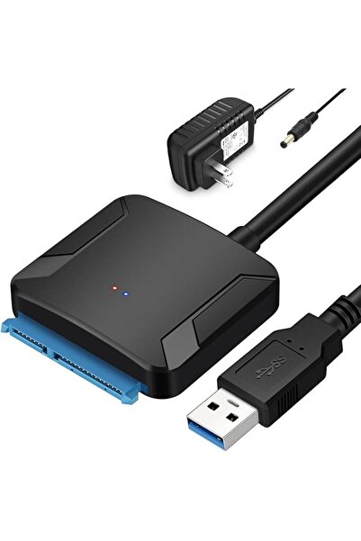 The Bros SATA to USB Adapter, USB 3.0 to SATA Cable for 3.5 2.5 Inch SSD HDD ...