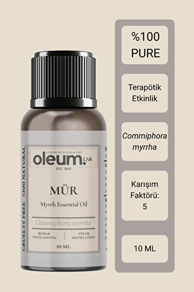 Oleum Lab Mür Uçucu Yağı 10 ML %100 Pure & Terapötik Etkili (Saçkıran & Akne ...