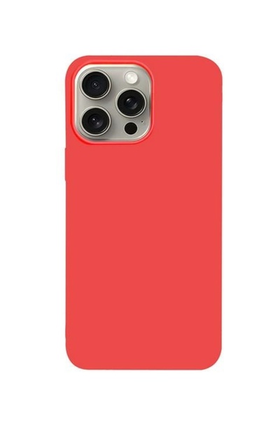Beline Candy Case for iPhone 16 Pro Max, Red - Slim & Protective TPU Cover