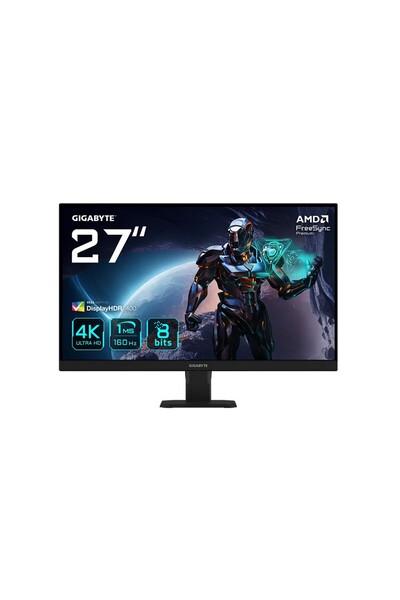 Gigabyte 27” GS27U 160Hz 1ms MPRT SS IPS 3840x2160 (UHD) Adaptive-Sync HDR Fl...