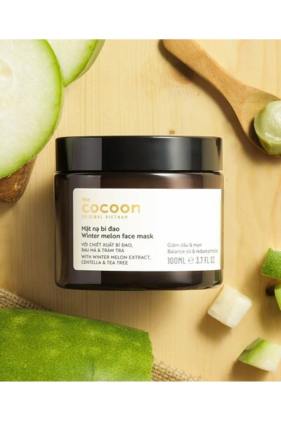 The Cocoon Original Vietnam قناع الوجه بالقرع الشتوى من كوكون 30 مللى
