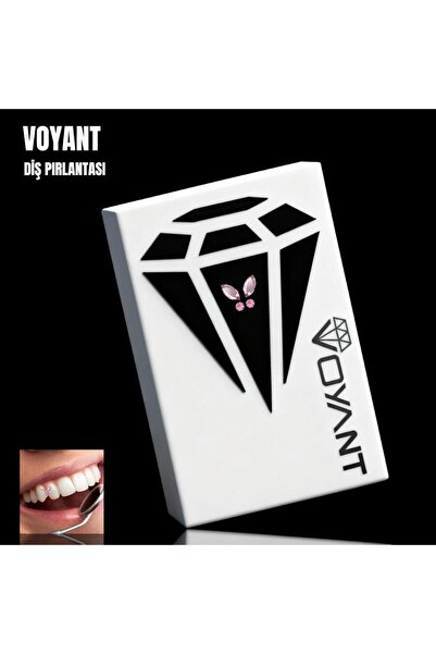 Voyant Diş Pırlantası Kişiye Özel Serisi Pembe Kelebek