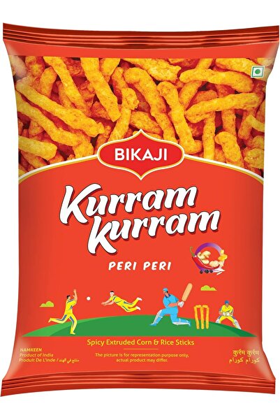 Bikaji وجبات خفيفة من بطاطس كرام 40 غرام | بدون غلوتامات أحادية الصوديوم | بد...