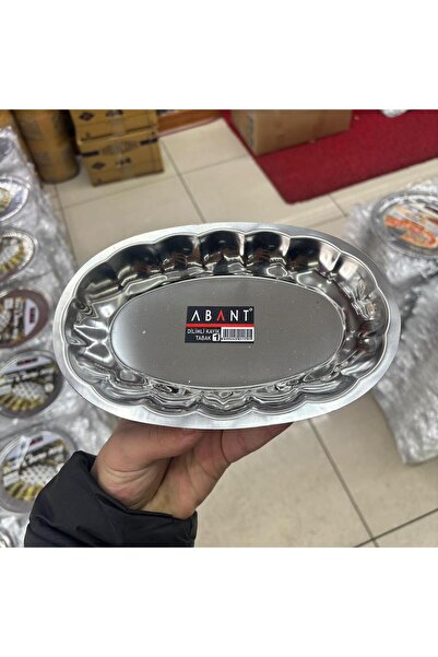 ASVEN Abant Dilimli Kayık Çelik tabak NO.1 10 ADET