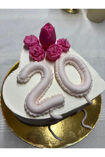 SOIA 🌸Decorative flower candles – "Velvet Flowers" Collection