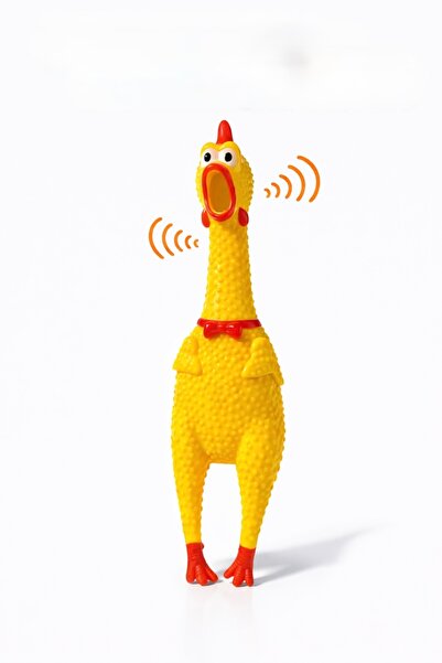 Papağanhane لعبة كلب على شكل ديك بطول 27 سم مع صوت |   المطاط الأصلي السميك |...