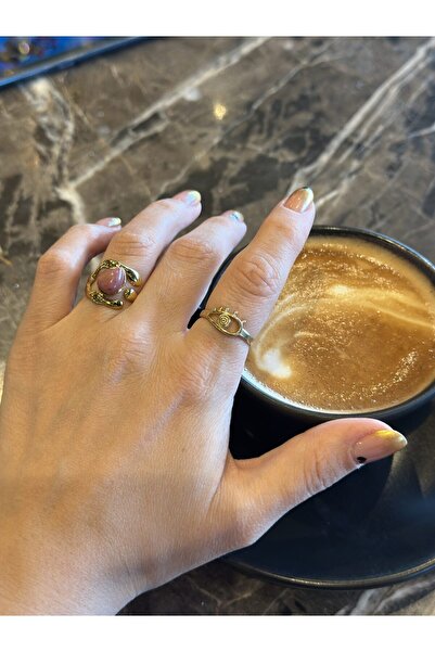 B Design jewelry خاتم رودوليت مرصّع بالأحجار داملا