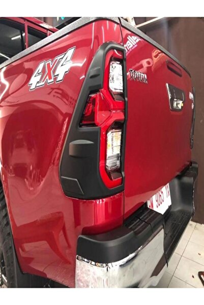 ROAL TUNİNG Toyota Invincible Uyumlu Arka Stop Çerçevesi Kaplama Mat Siyah AB...