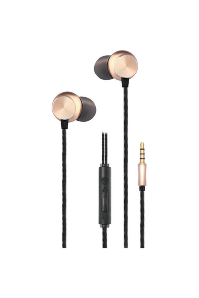 2go In-Ear Stereo Headset Deluxe Gold