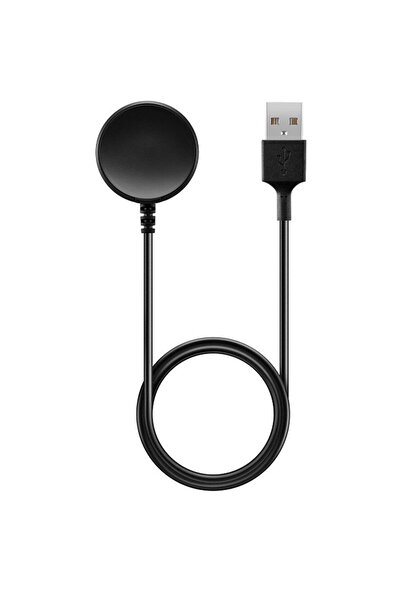 Techsuit Charger for Samsung Watch, USB, 2.5W, Metal Case - Black