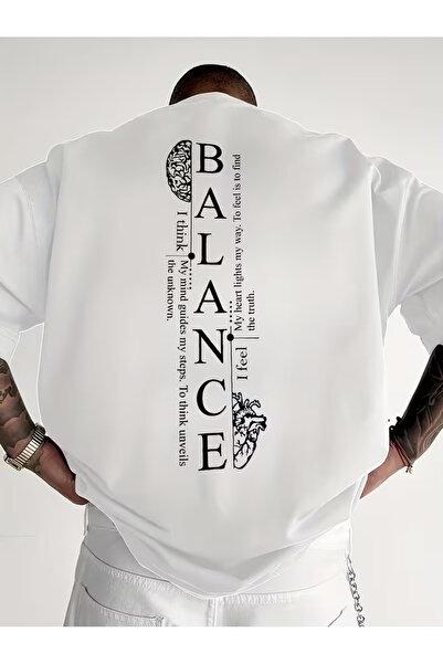 CLASSY.MODA Tricou din bumbac alb premium Sila Trend