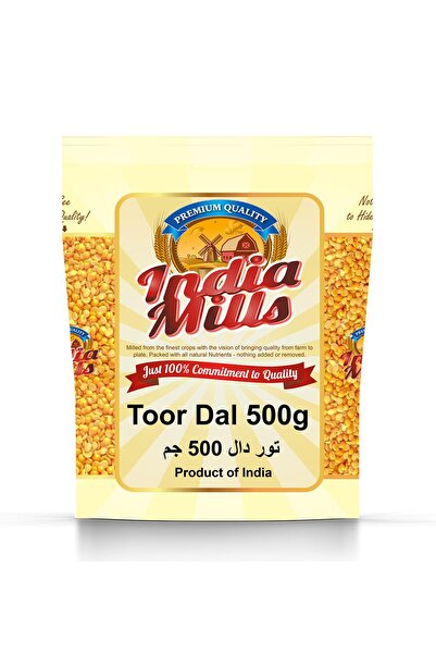 India Mills عدس التور، 500 غرام