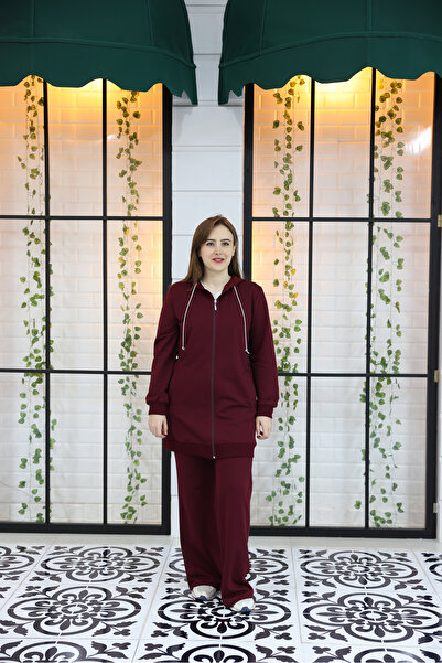 Butik Alerva Hijab Tracksuit Set with Stone Cord